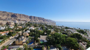 Estudio al Mar con Piscina, Cama 150 y Sofá cama, Aguadulce